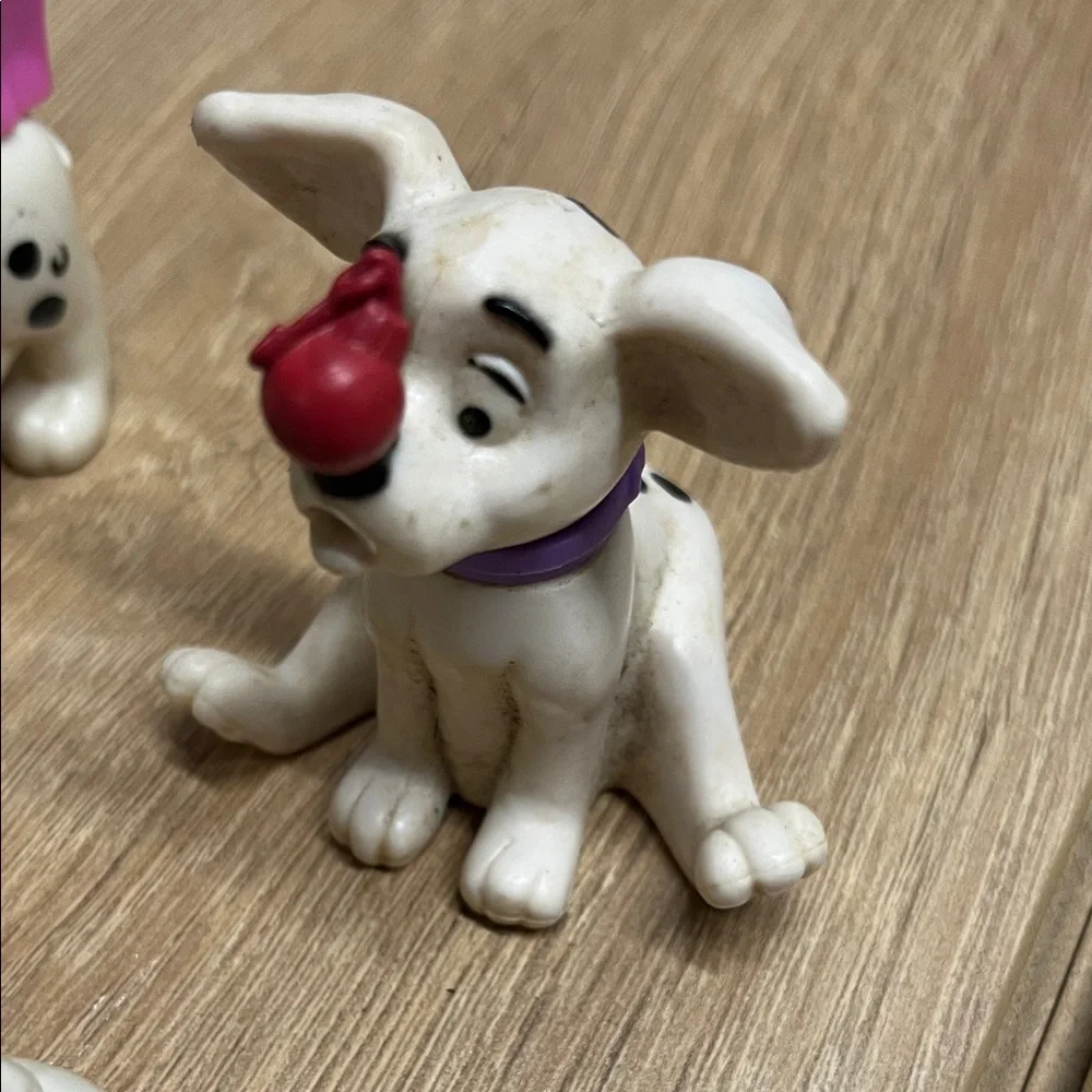 101 Dalmatian Movie Vintage Toy Set - White and Black